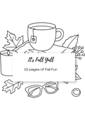 It's Fall Y'all Coloring Book – 15 Pages of Autumn Fun