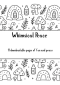 Whimsical Peace Coloring Book